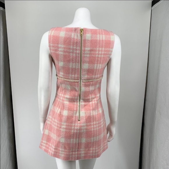 Sweet and Sexy Majorelle Mini Dress Plaid Small - Picture 4 of 5